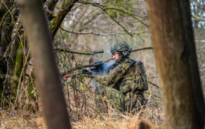 Taktický výcvik 1. mechanizovaná rota. 