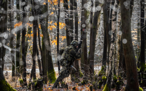 Taktický výcvik 1. mechanizovaná rota. 
