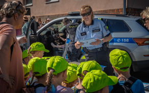 Ukázky Policie České republiky. 