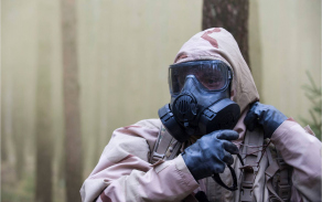 Použití ochranné masky M50, MOPP